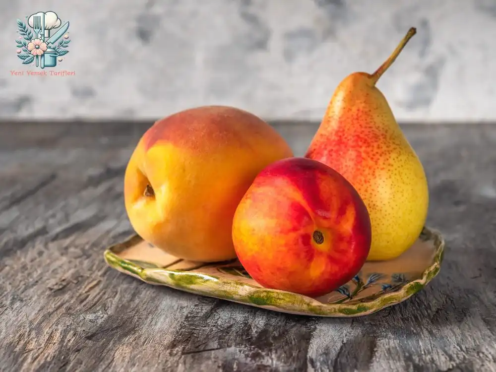 YYT Meyvelerin Yenme Şekli Elma Armut Şeftali