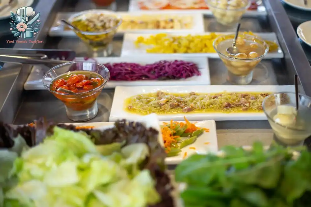 Örnek Soğuk Büfe Yemekleri ve İçecekler 2