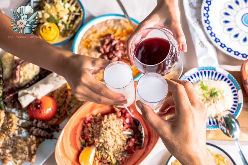 YYT Ziyafet Yemeklerinde İçilebilecek İçkiler Rakı